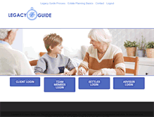 Tablet Screenshot of legacyguide.com